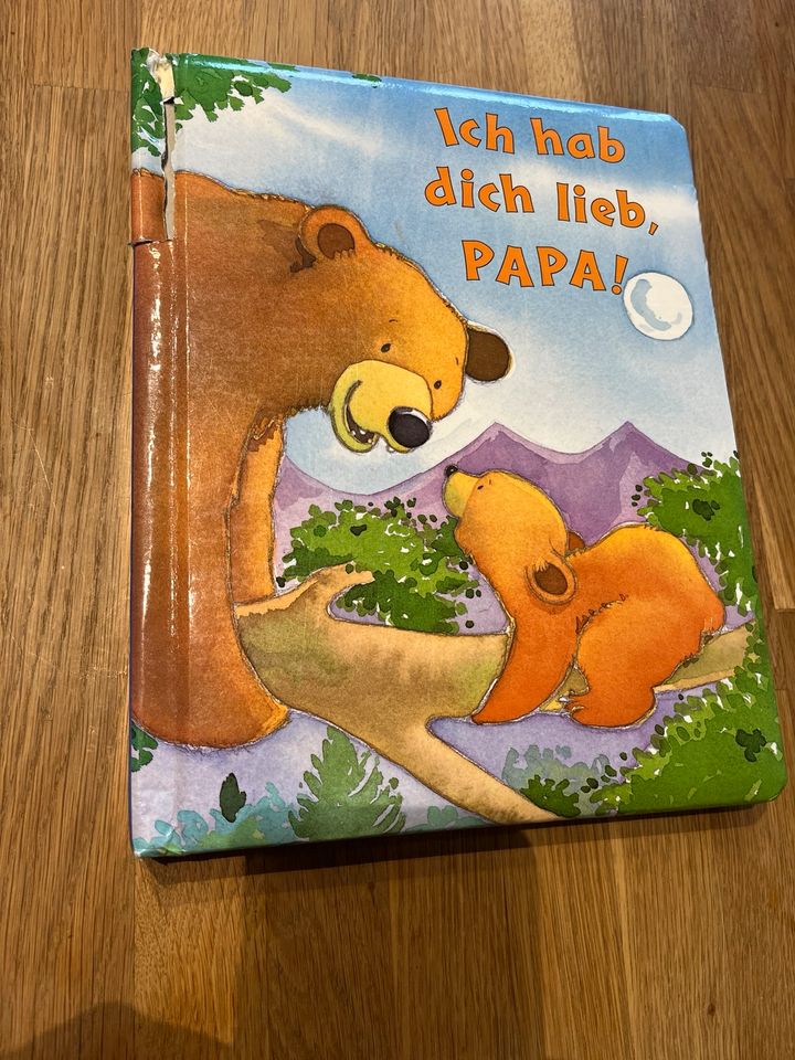 Kinderbuch „Ich hab dich lieb, Papa!“ in Stade