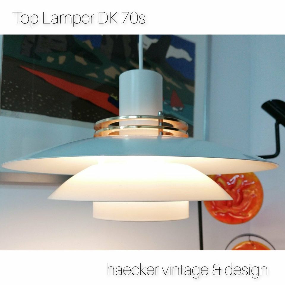 Lampe Dänemark - danish design 70er ära mid century poulsen 70er in Dresden