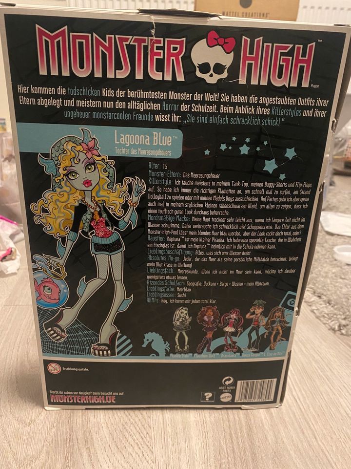 Monster High Lagoona basic first wave in Wiesbaden