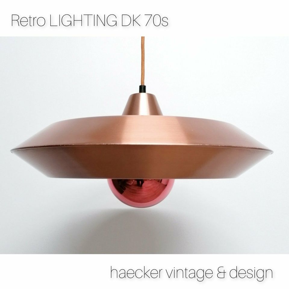 LAMPE danish design zu RETRO lyfa midcentury Space Age 70er in Dortmund