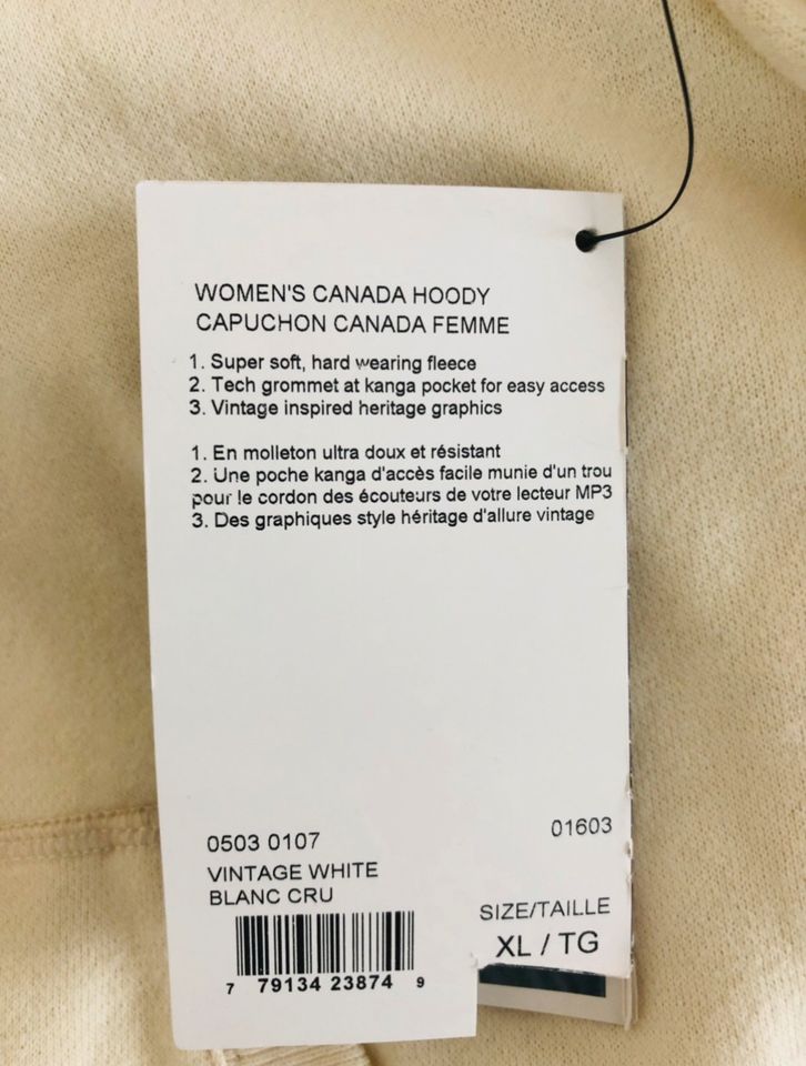 Roots Canada - Damen Hoody - Original aus Olympia 2010 Canada XL in Iserlohn