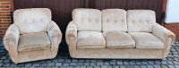 Verschenken Couch / kompakten 3-Sitzer und Sessel (auch einzeln) Hessen - Ronshausen Vorschau