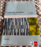 Lambacher Schweizer Lösungsheft, Mathematik Gym. Basisfach Baden-Württemberg - Irmannsweiler Vorschau