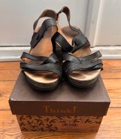 Think!, Damen-Sandale, Schwarz, Leder, Gr. 40 ** Preissenkung *** Pankow - Prenzlauer Berg Vorschau