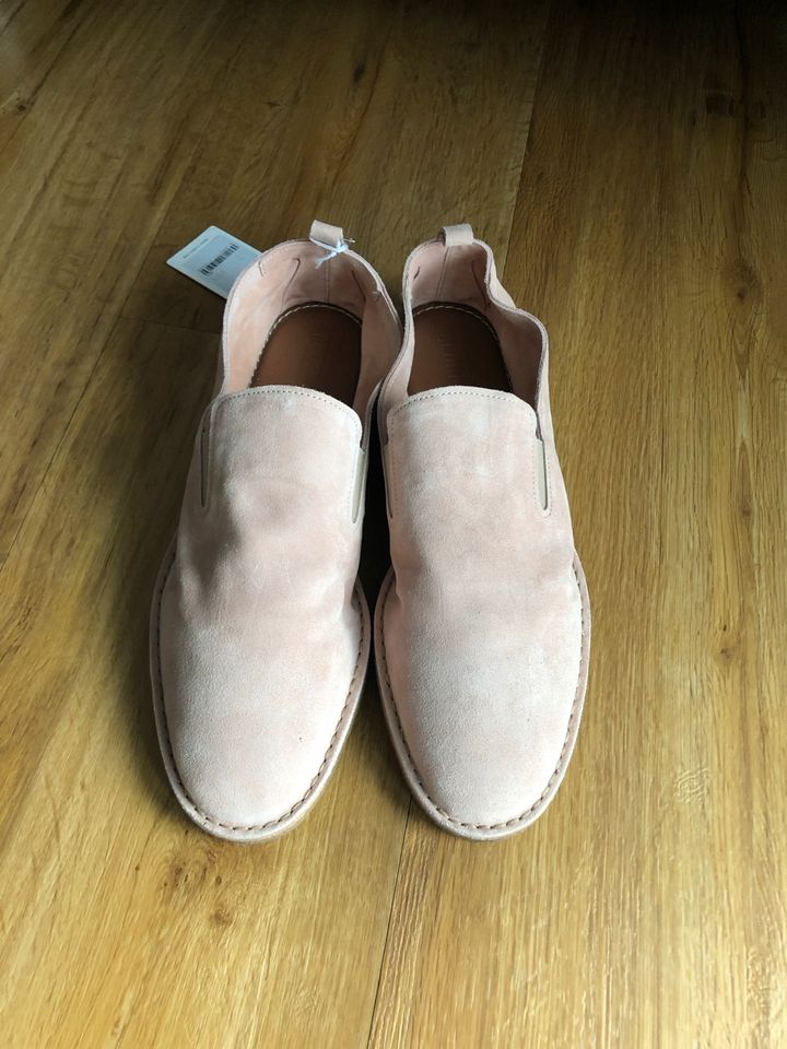 Neu! Closed Leder Loafers Gr. 44 rosé Herren Espadrilles Velours in Heilbronn