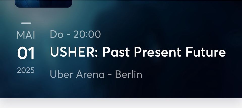Usher Konzert 01.05.25 in Düsseldorf