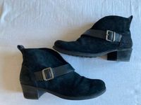 UGG W Wright Belted Ankle Boots Stiefelette schwarz Leder Gr. 39 Nordrhein-Westfalen - Bedburg Vorschau