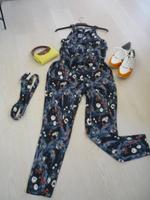 Esprit Jumpsuit S/36 blau orange weiß  Damen Rheinland-Pfalz - Mainz Vorschau
