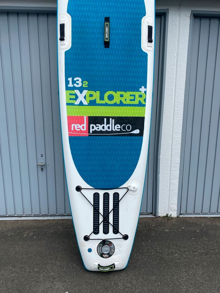 SUP Board aufblasbar Red Paddle Explorer 13.2 inkl Mistral Paddel in Schwetzingen