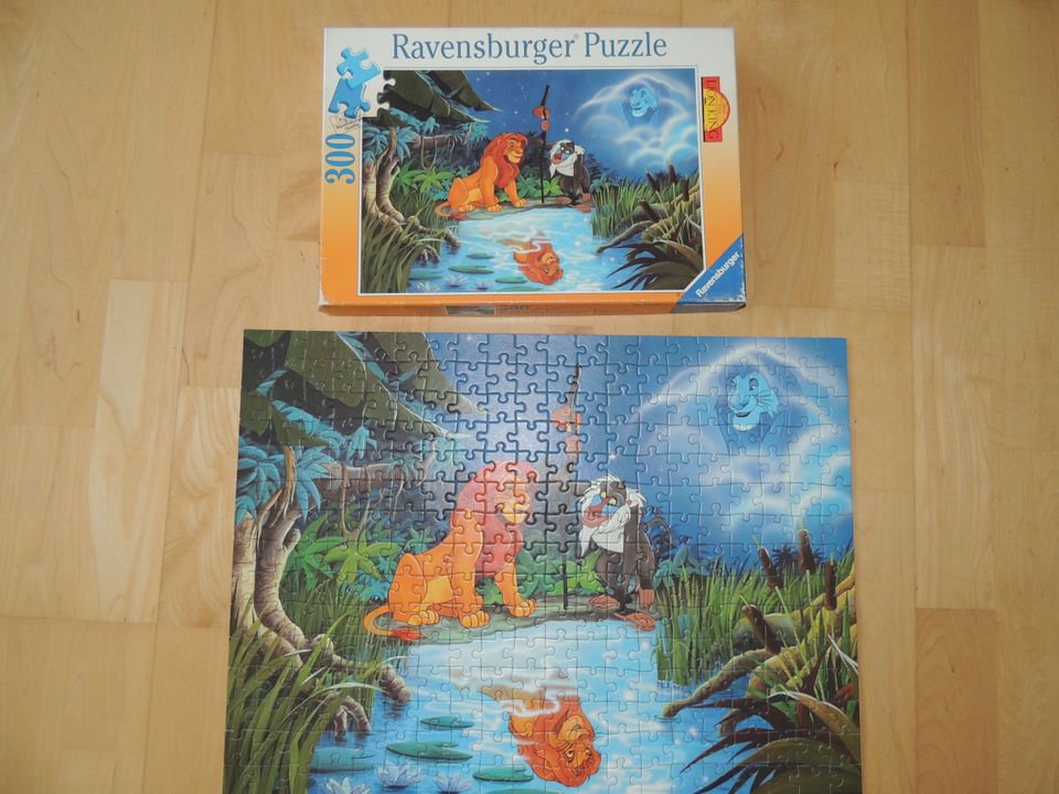 6x Ravensburger Disney Kinder Puzzle Arielle Cars 100 200 300 in Neuhausen