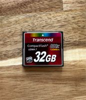 Transcend 32 GB CompactFlash 800 Speicherkarte TS32GCF800 Brandenburg - Finsterwalde Vorschau