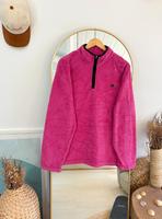 Vintage Adidas Fleece Pullover Pink Pulli Frühling Oversize Baden-Württemberg - Freiburg im Breisgau Vorschau