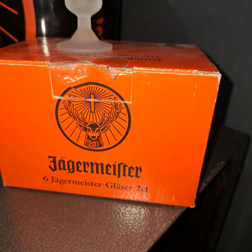 Jägermeister Sammler Konvolut rar Eiswürfelbehälter Gläser Gastro in Nürnberg (Mittelfr)