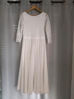 Brautkleid/Cocktailkleid ivory/naturweiß Gr. 40 Bayern - Landshut Vorschau
