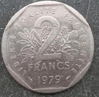 2 Francs Münze 1979 Saarbrücken-West - Burbach Vorschau