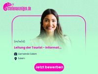 Leitung der Tourist - Information Baden-Württemberg - Salem Vorschau