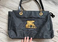 MCM Schultertasche Schwarz Gold Vintage Nordrhein-Westfalen - Bergisch Gladbach Vorschau