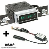 RetroSound Radiomodul Motor-6 DAB+ Retro Autoradio USB ChromB Nordrhein-Westfalen - Gütersloh Vorschau