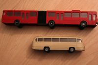 H0 Autos Bus Busse Gelenkbus Wiking Brekina 1:87 rot beige Frankfurt am Main - Innenstadt Vorschau