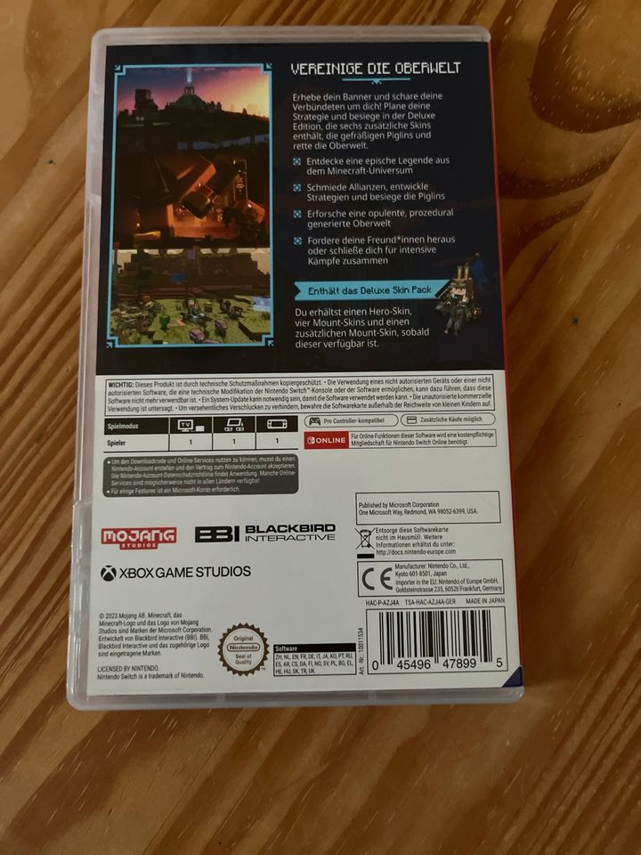 Minecraft Legends Deluxe Edition Nintendo Switch in Neukirchen/Erzgeb