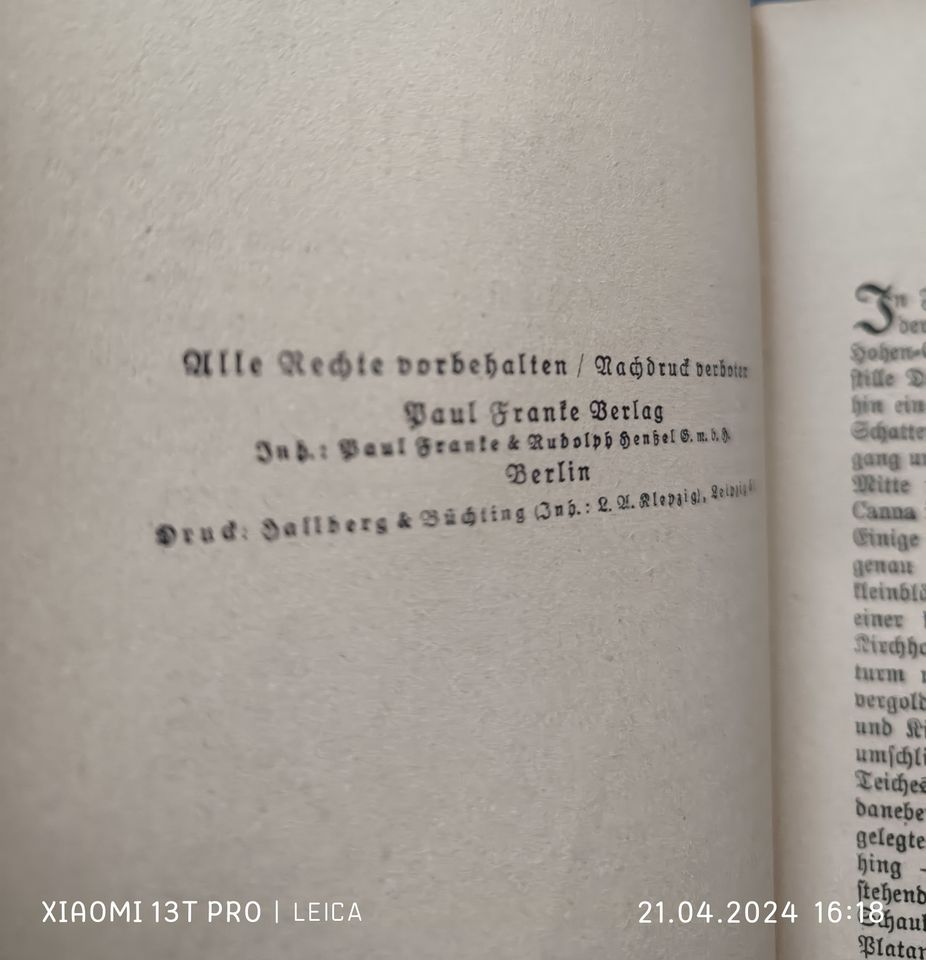 "Effi Briest" von Theodor Fontane, 378 Seiten, seltene Ausgabe in Jüterbog