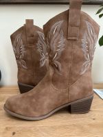 Stiefel  Gr. 42 Cowboy Look NEU Baden-Württemberg - Freudenstadt Vorschau