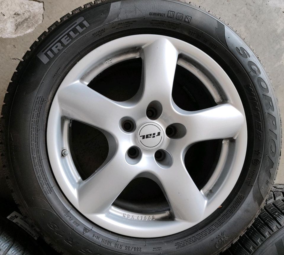 18" BMW X5 Radsatz Winterreifen 225/55R18 Rial 8,5x18 5/120 ET45 in Hilden