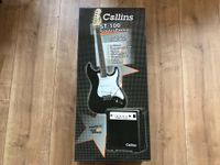 E-Gitarren Set Collins RockGuitar ST-100P Starter Pack Anfänger Nordrhein-Westfalen - Herne Vorschau