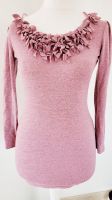 Pulli Pullover Longsleeve rosé Gr. S-M Perlen Bayern - Rödental Vorschau