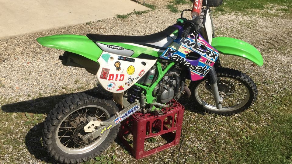 Kawasaki KX80 in Frontenhausen