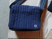 Lässig Messenger Bag - blaue Wickeltasche Bayern - Mespelbrunn Vorschau