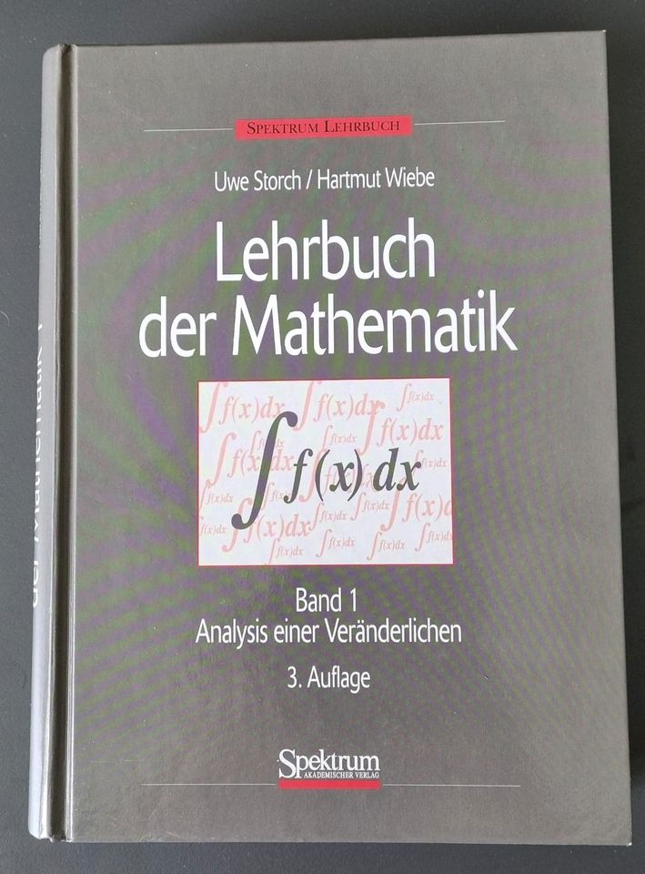 Storch/Wiebe Lehrbuch der Mathematik - Band 1 in Mülheim (Ruhr)