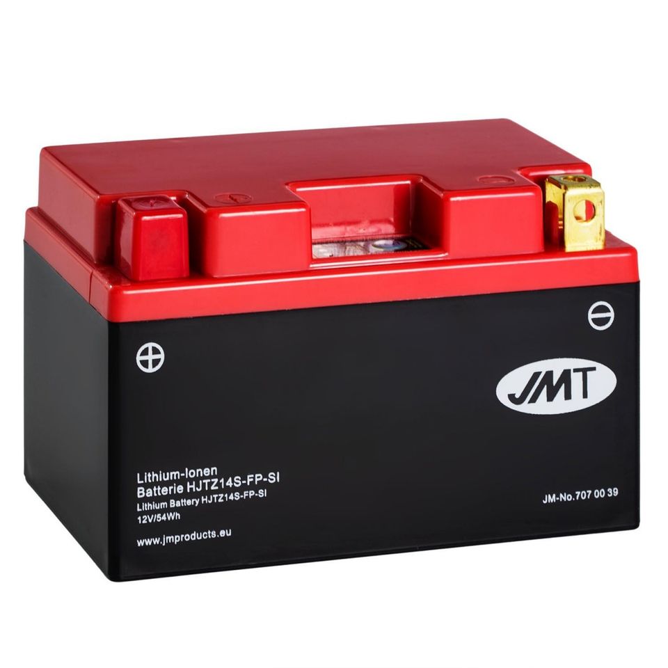 JMT Lithium-Ionen Batterie,Triumph Tiger800 XC,XCA,XCX,XR,XRT,XRX in Neu Wulmstorf