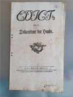 2 Historische Originale königl.-preußische Tollwut-Edicte 1796/97 Berlin - Neukölln Vorschau