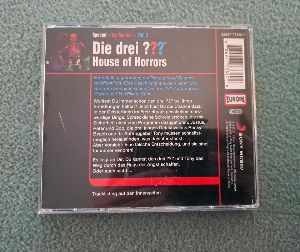 CDs Die drei Fragezeichen - House of Horrors in Adenbüttel