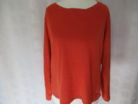 UP FASHION: orangerotes Shirt 40/42 mit 3/4 Arm Niedersachsen - Oldenburg Vorschau