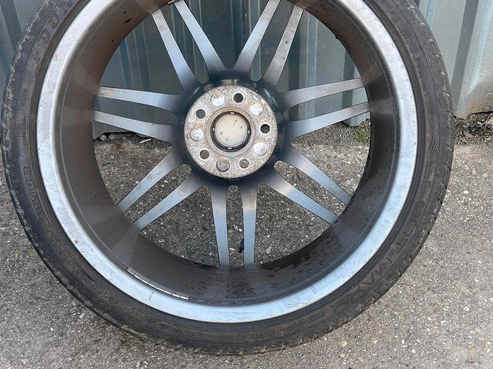 Audi Felgen Alufelgen Reifen Dunlop 20Zoll Original in Worms