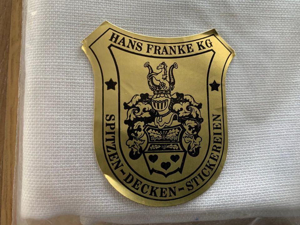"Hans Franke"Tischdecken,Tischtuch,Rund-Leinen+BW,NEU in Recklinghausen