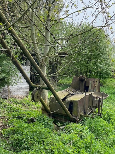 Scheunenfund !!  Seilbagger / Mistbagger Alfawerk Gauting FL4 in Puchheim