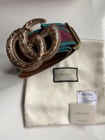 Original Gucci Marmont Western Gürtel 5 cm Gr.85 Leder 979,- Euro Düsseldorf - Friedrichstadt Vorschau