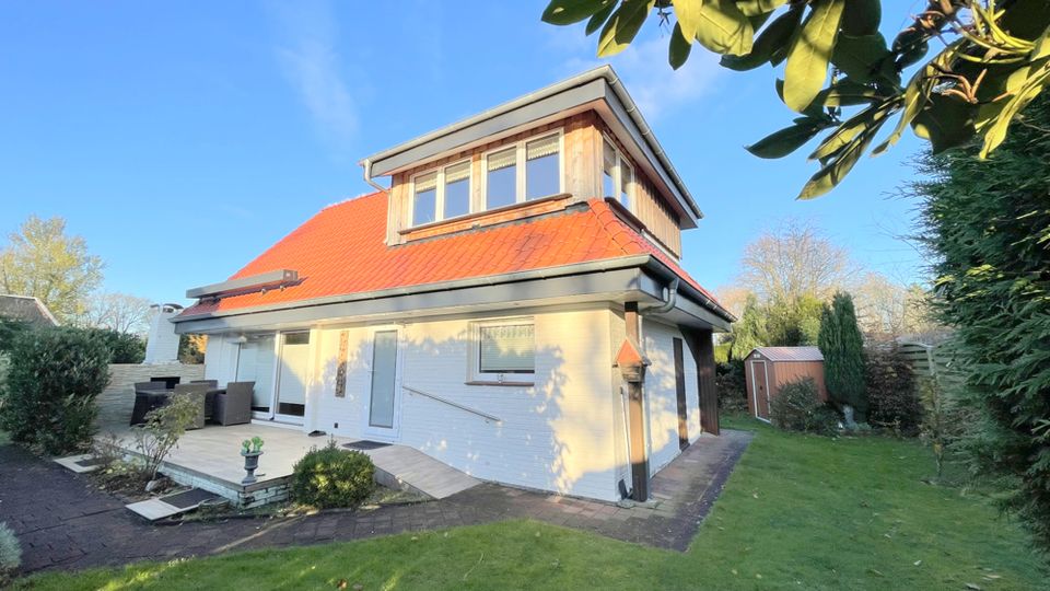 Modernes Wochenendhaus mit Terrasse & Carport in idyllischer Lage am Badesee in Westerstede-Karlshof in Westerstede