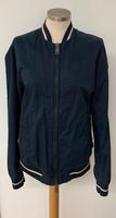 Armani Jeans, leichter Blouson, Blau, Strickbündchen, Logo, 52 Bayern - Gauting Vorschau
