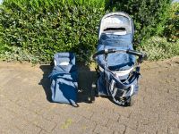 Emmaljunga Kinderwagen Limited Edition Jeans Optik + Wickeltasche Nordrhein-Westfalen - Hattingen Vorschau