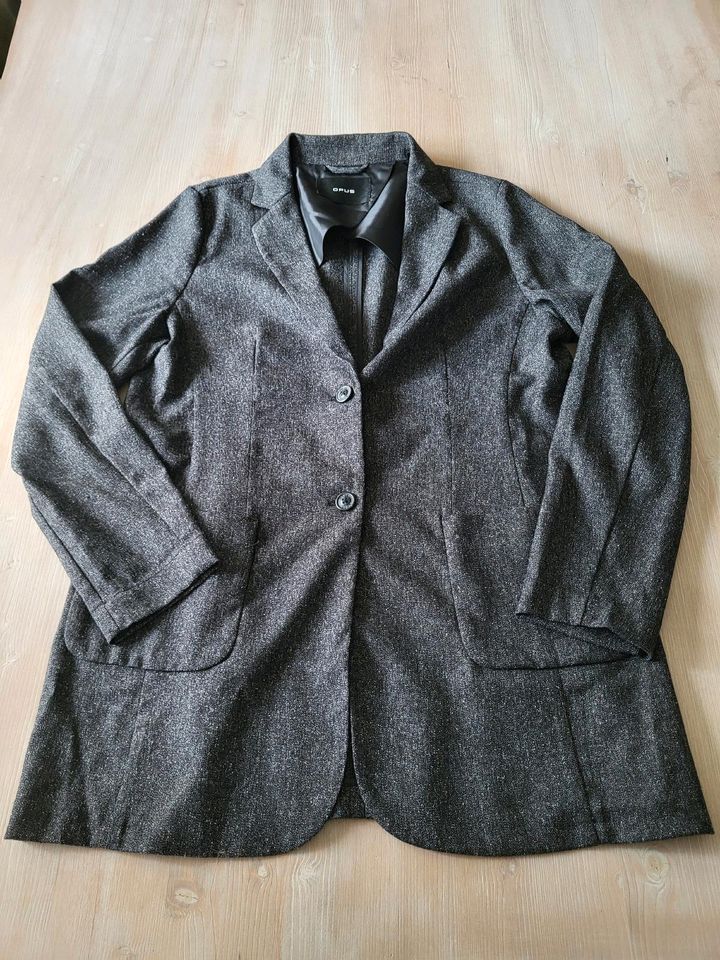 Opus Damen Longblazer, schwarz, Gr. 42 in Bielefeld