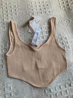 beiges sommerliches Zara Top, Seamless, neu mit Etikett, M(38) Schleswig-Holstein - Kiel Vorschau