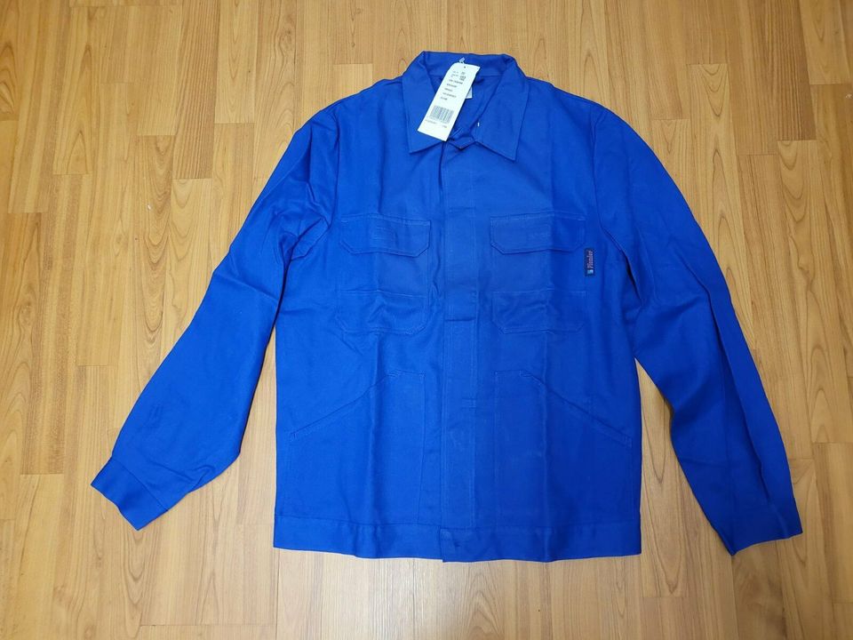 Neu Arbeitskleidung Arbeitsjacke Jacke Pionier blau 48 - 102 in Mörfelden-Walldorf