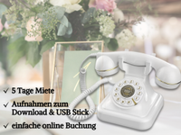 Das Gästebuch-Telefon für eure Hochzeit Audio Gästebuch Köln - Ehrenfeld Vorschau