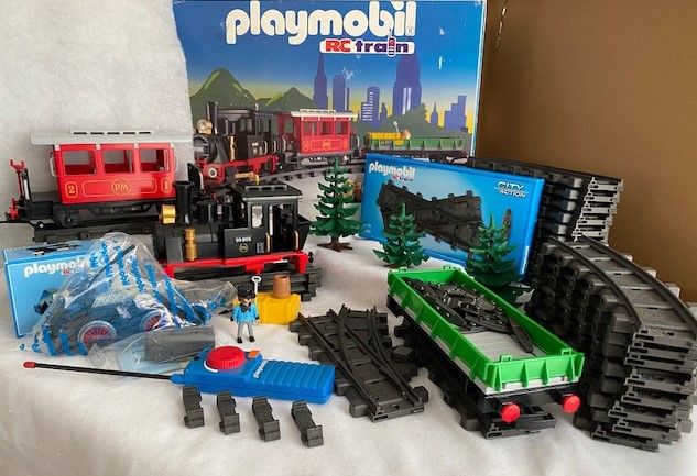 Playmobil Eisenbahn - neuer Motor + Batteriekasten 7829 NEU/OVP in Emden