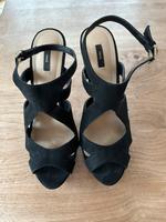 Mango High Heels Sandale Schwarz Gr. 40 Rheinland-Pfalz - Wincheringen Vorschau