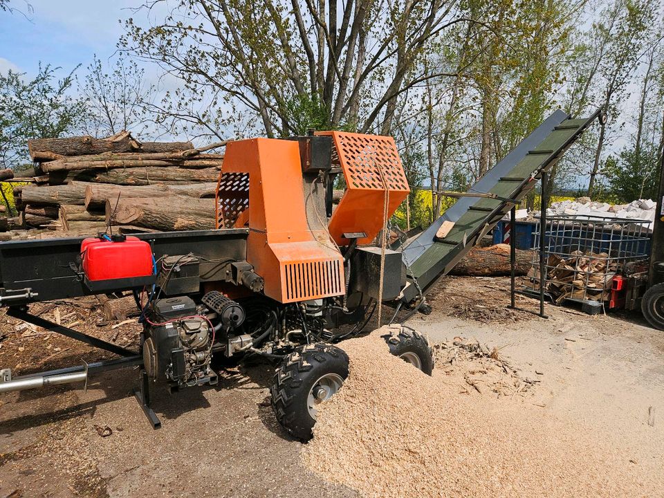 Brennholz Feuerholz Kaminholz Birkenbrennholz Anzündholz Sackware in Münchenbernsdorf